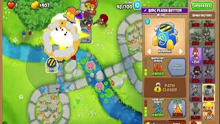 DOWNSTREAM BLACK BORDER GUIDE SUPER EASY CHIMPS MODE WALKTHROUGH TUTORIAL FOR DOWNSTREAM EXPERT MAP [upl. by Dymoke]