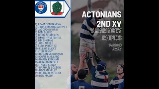 Haringey Rhinos VS Actonians II 27012024 [upl. by Assinna]