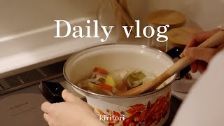 Daily Vlog｜新しい暮らしのはじまり｜癒しの空間をつくる｜緑のある生活🌿｜キャンドルを炊こう🕯｜野菜たっぷりのポトフ🫕｜ [upl. by Ylicic628]