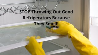 Stop Throwing Out Stinky Refrigerators  Use OdorXit Eliminator Instead Easy to Use  Guaranteed [upl. by Locke]