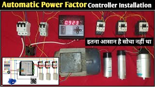 Automatic Power Factor Complete InstallationHow to Install Power Factor ControllerSNTECHNICAL [upl. by Podvin]