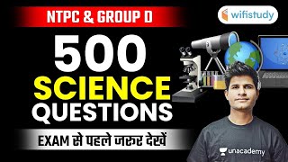 RRB NTPC amp Group D  500 Science Questions by Neeraj Jangid [upl. by Cyrus]