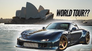 Should I bring the AWD 4 Rotor RX7 to World Time Attack in Australia It’s insane here [upl. by Ddarb]