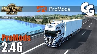 ProMods 246 Map Combo  PM ME RusMap 21 RoEx 26 SR 80  ETS2 [upl. by Sirraj401]