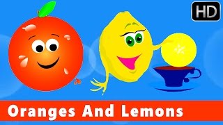 Oranges And Lemons  Nursery Rhymes For Kids [upl. by Anihs150]