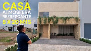 CASA CON ATMÓSFERA REFRESCANTE 🥤  8X20 MTS  OBRAS AJENAS [upl. by Eniladam]