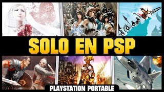 10 exclusivos alucinantes de PSP [upl. by Nayek]