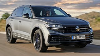 New Volkswagen Touareg R eHybrid Facelift 2024  FIRST LOOK Driving Exterior amp Interior [upl. by Anitnatsnoc]