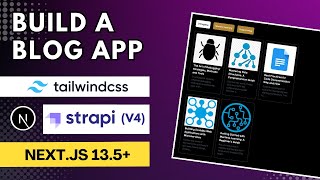 Build Blog App with Nextjs 14  Strapi v4 Headless CMS and Tailwindcss [upl. by Lora926]