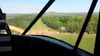 Stinson 108 Low Approach [upl. by Travus]