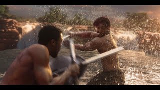 Killmonger fights TChalla  Black Panther [upl. by Ajay]