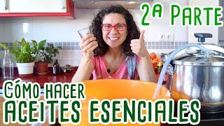 CÓMO HACER ACEITES ESENCIALES EN CASA PARTE 2 [upl. by Arahs]