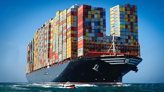 Life Inside the Worlds Largest Container Ships Ever Built [upl. by Eidnew]