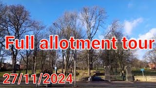 Full allotment tour 27112024 [upl. by Ariamat]