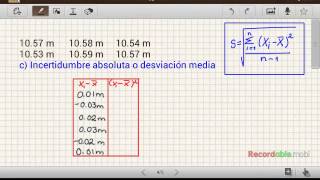 Mediciones e incertidumbre [upl. by Ttik899]