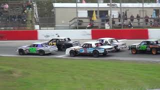 Heat Races  Riverside Speedway Groveton NH 10152023 [upl. by Nnaeirrac]