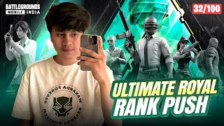 BGMI LIVE  ULTIMATE ROYALE RANK PUSH 🥶  ICEMIRE FRONTIER MODE ⛄ ENVIK IS LIVE  bgmilive [upl. by Smiga]