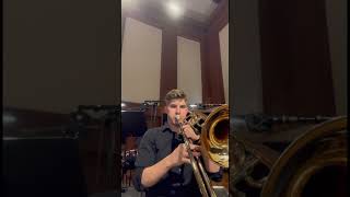 crushing out some low notes 💪🏻🎵 voigtbrass UltimateBrass [upl. by Arekat]