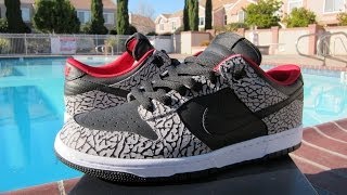 Nike ID Supreme Dunk Low Review  On Feet [upl. by Thayne895]