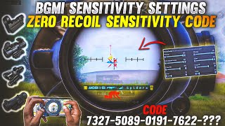 NEW UPDATE 33 🔥BEST SENSITIVITY CODECONTROL SETTINGS BGMIPUBG MOBILE  BGMI AFTER UPDATE 33 [upl. by Olga]