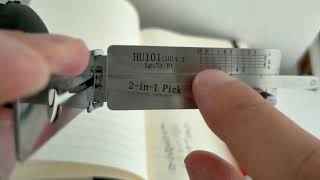 How To Decode Lock Using Lishi Picks Tutorial Video [upl. by Alocin]