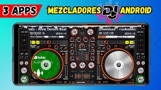 Las 3 Mejores Aplicaciones Para Mezclar todas tus musicas desde tu Teléfono android ✅ [upl. by Litch406]