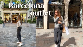 LA ROCA VILLAGE  CRAZY OUTLET IN BARCELONA BURBERRY PRADA YSL GUCCI 50 OFF [upl. by Adnyleb]