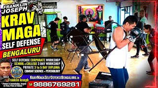 Franklin Joseph Krav Maga Self Defense in Bangalore  Combat and Chairs  Real Stress A390 KravMaga [upl. by Alben]