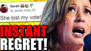 Kamala Faces WOKE BACKLASH After GETTING CAUGHT Leftists Are LOSING IT [upl. by Nosecyrb]