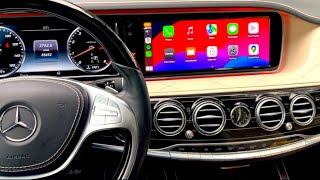 Apple CarPlay Installation  AndroidAuto  RepairJose  S550  mercedes carplay gta [upl. by Neeli]