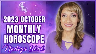 ♍️ Virgo October 2023 Astrology Horoscope by Nadiya Shah [upl. by Ann]