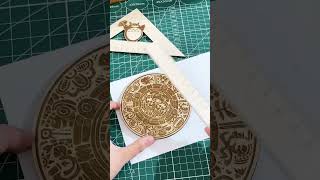 Laser Cut Totoro Ruler 📐 with NEJE Max4 [upl. by Nylcaj]