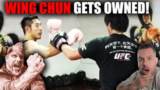 WING CHUN FIGHTER GETS OUTCLASSED  Expert mystery guest breakdown [upl. by Ailadi]