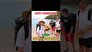 7 Days Stranded On An ISland Challenge by MrBeast 😱 shorts youtubeshorts [upl. by Greiner]