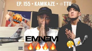 EPISODE 155 Eminem  Kamikaze ALBUM REACTION  REVIEW [upl. by Eanat]