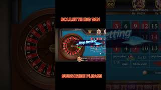 Roulette big win  Roulette confirm shot  3 patti no 1 welcomebonus [upl. by Thordis882]