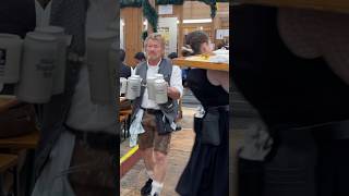 What is special with the beer in Oktoberfest  Oktoberfest in München 2024 shortvideo [upl. by Ramsa]