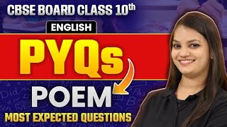 English Literature PYQ  SHORT TRICK To Solve Literature Questions Easily Class 10th9th Nidhi Mam [upl. by Saimon]