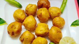 Perfect Street Style Aloo Bonda Recipe in Telugu ఆలూ బోండా  Indian Snacks Recipes [upl. by Whitelaw216]