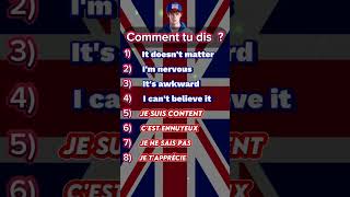 Apprendre l’anglais avec des quiz interactifs c’est fun et efficace 🧠 QuizAnglais anglais fyp [upl. by Sivert]