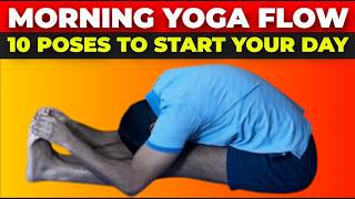 Good Morning Yoga Flow  10 Poses to Start Your Day  Yoga Flow [upl. by Arrek]