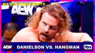 Danielson and Hangman Battle For The Owen Clip  AEW Dynamite  TBS [upl. by Georgena338]