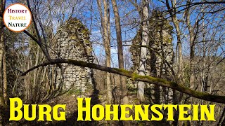 Burg HOHENSTEIN am Neckar  Geschichte Mythen Legenden  Burgruinen Deutschland [upl. by Eleanora]