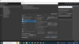 How to build android app bundle aab in unity android studio unity hub [upl. by Adyl994]