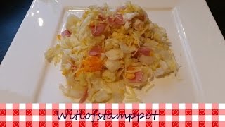 Witlofstamppot  Recept  Koken met Marielle [upl. by Wieren]