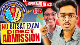 😱 Get into BITS Pilani CS without BITSAT  Important Update 🔥 Backup Plan For JEE Students [upl. by Arola198]