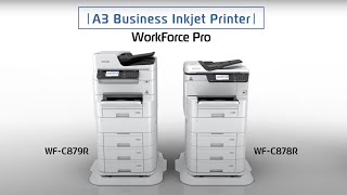 Epson WorkForce Pro WFC878R amp WFC879R Product Showcase Video [upl. by Airogerg]