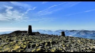 Skiddaw Via Bakestall Lake District  29 September 2013 [upl. by Kcirre235]