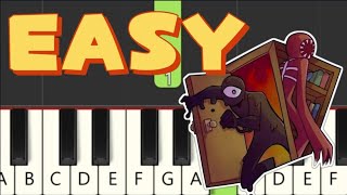 EASY⭐22 Roblox DOORS OST  Here I Come  Beginner Piano Tutorial [upl. by Eeclehc]