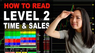 How to Read Level 2 Time and Sales Tape Reading  Day Trading for Beginners 2024 [upl. by Cinamod]